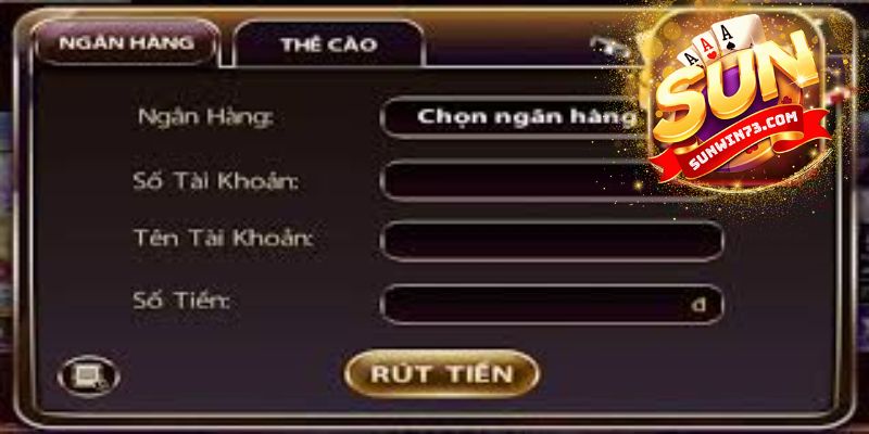 Những lưu ý khi rút tiền Sunwin